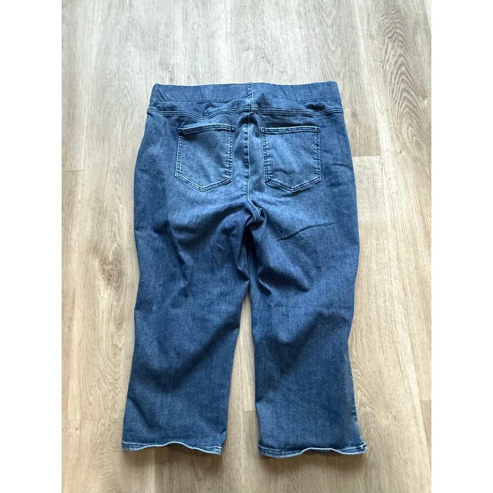 NYDJ Capri Denim, blue, women's size 1X, Comfort Waist - Picture 6 of 6